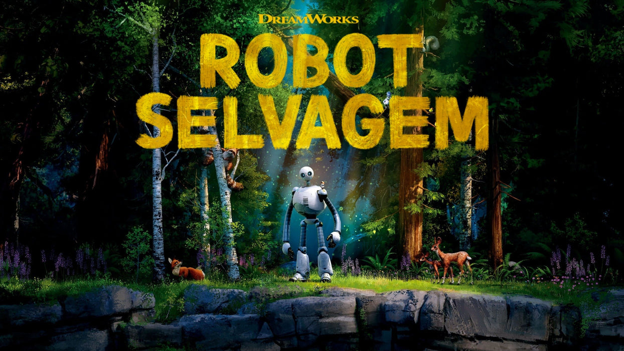 The Wild Robot (2024) DVD New Set [English Audio - Free Shipping]