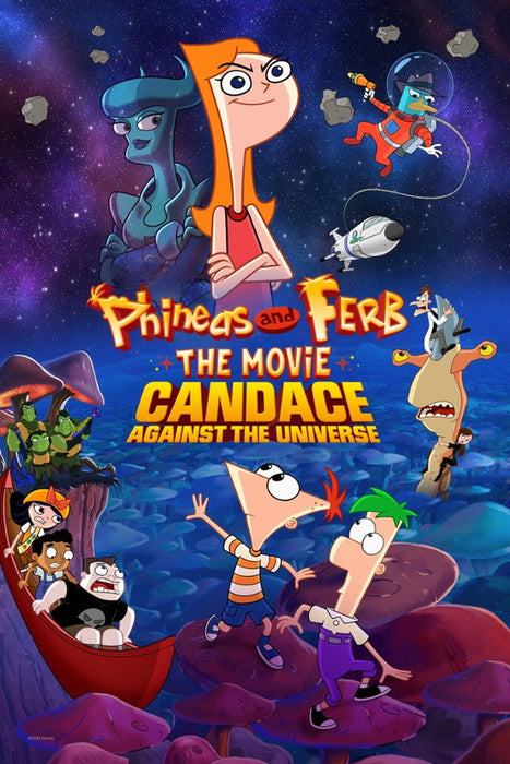 Phineas and Ferb the Movie: Candace Against the Universe (2020) English DVD Movie Box Set