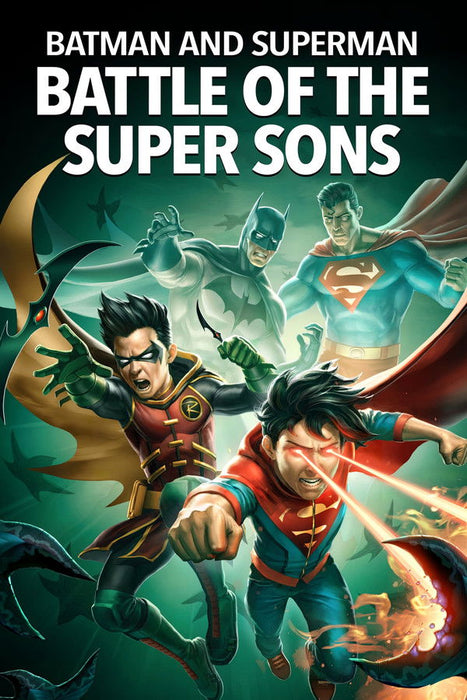 Batman and Superman: Battle of the Super Sons (2022) English Dvd Movie Box Set