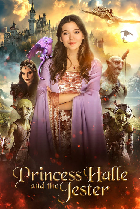 Princess Halle And The Jester (2024) DVD New Set [Free Shipping]