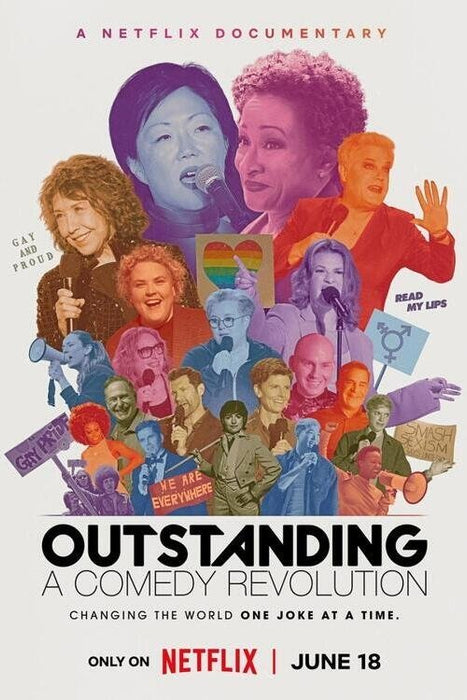 Outstanding: A Comedy Revolution (2024) DVD New Set [English Audio - Free Shipping]