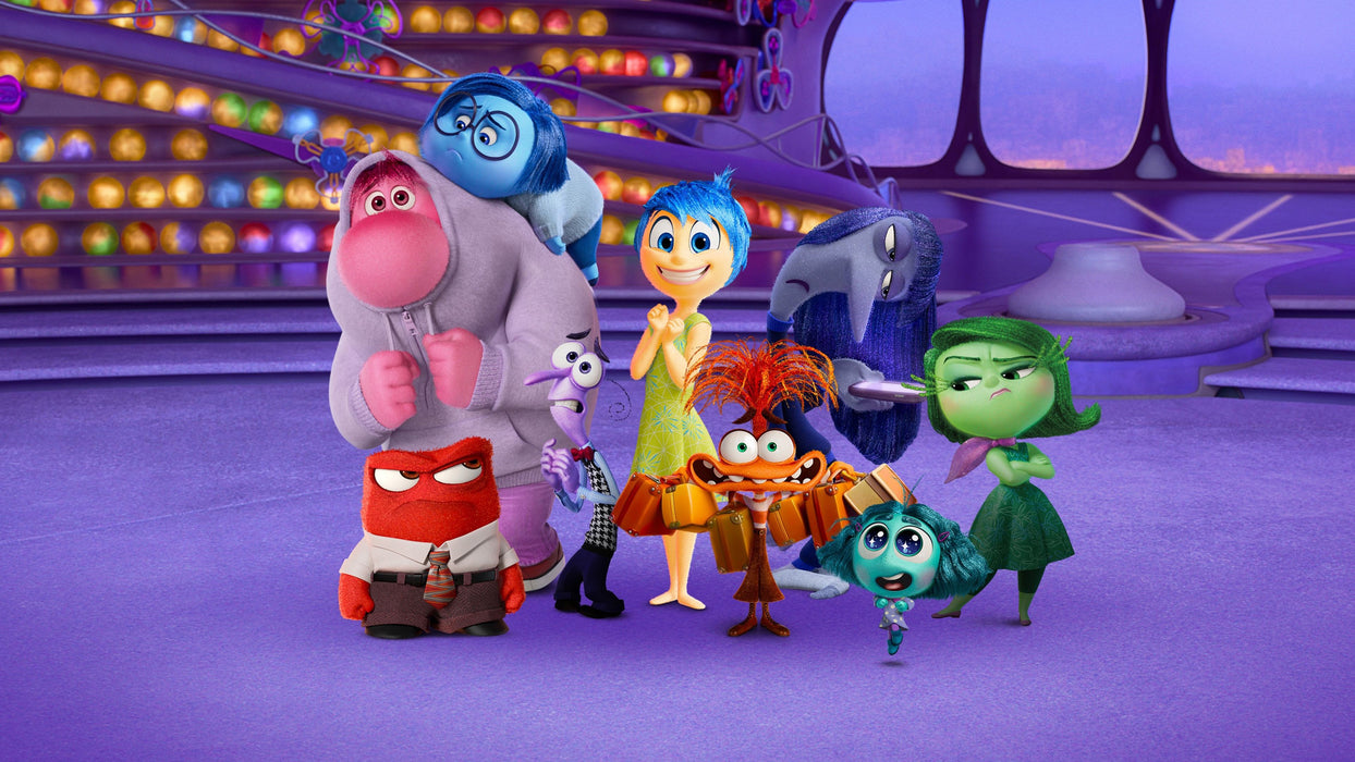 Inside Out 2 (2024) DVD New Set [English Audio - Free Shipping]