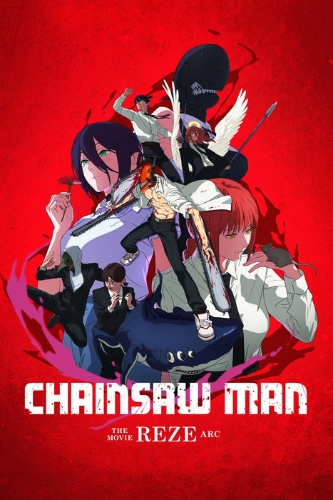 Chainsaw Man – The Movie: Reze Arc (2025) DVD New Set - Free Shipping