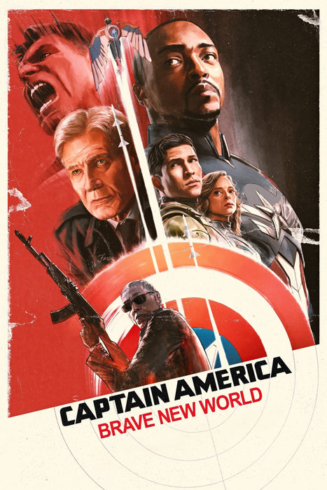 Captain America: Brave New World (2025) DVD Set New Brand