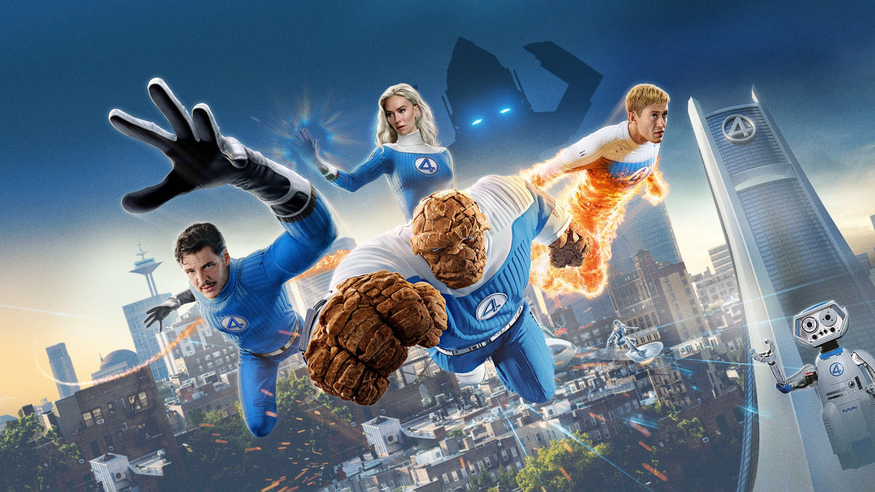 The Fantastic 4: First Steps (2025) DVD New Set - Free Shipping