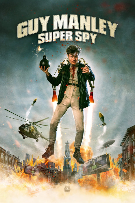 Guy Manley Super Spy (2024) DVD New Set [English Audio - Free Shipping]