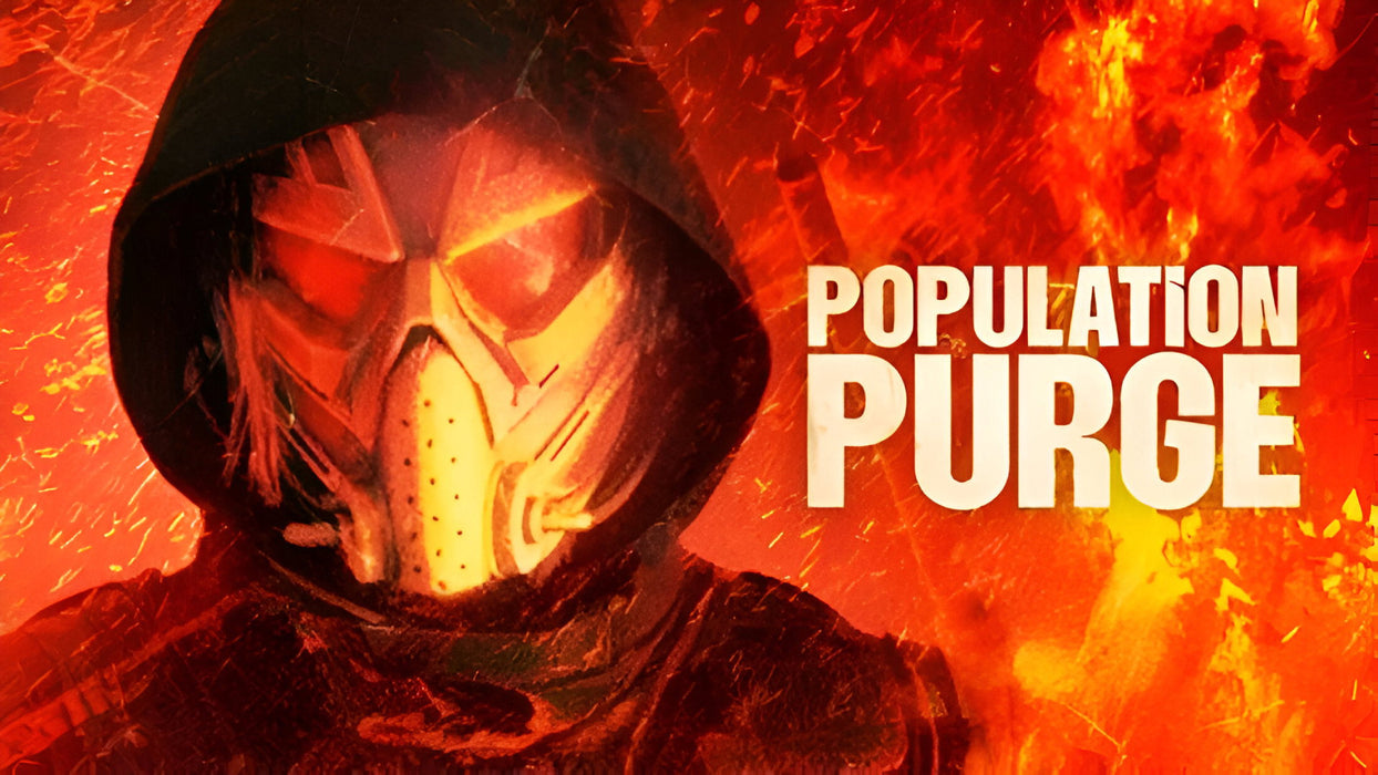 Population Purge (2024) DVD New Set [English Audio - Free Shipping]