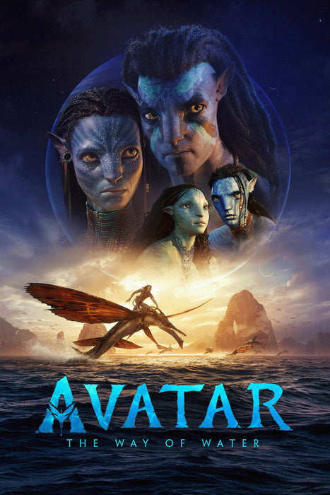 Avatar: The Way of Water (2022) English Dvd Movie Box Set