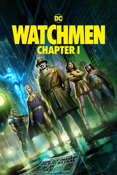 Watchmen: Chapter I (2024) DVD New Set [English Audio - Free Shipping]