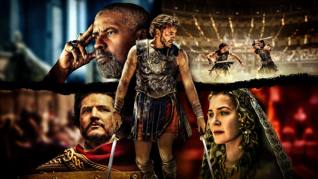 Gladiator II (2024) DVD New Set [English Audio - Free Shipping]