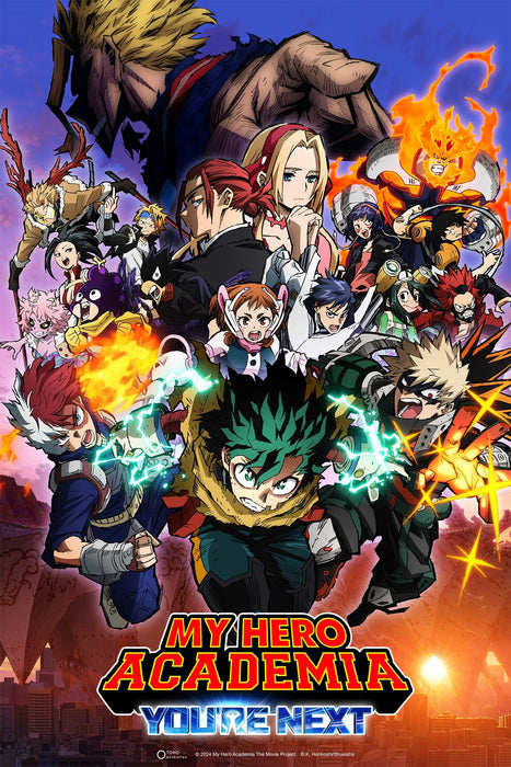 My Hero Academia: You’re Next (2024) DVD New Set [Free Shipping]