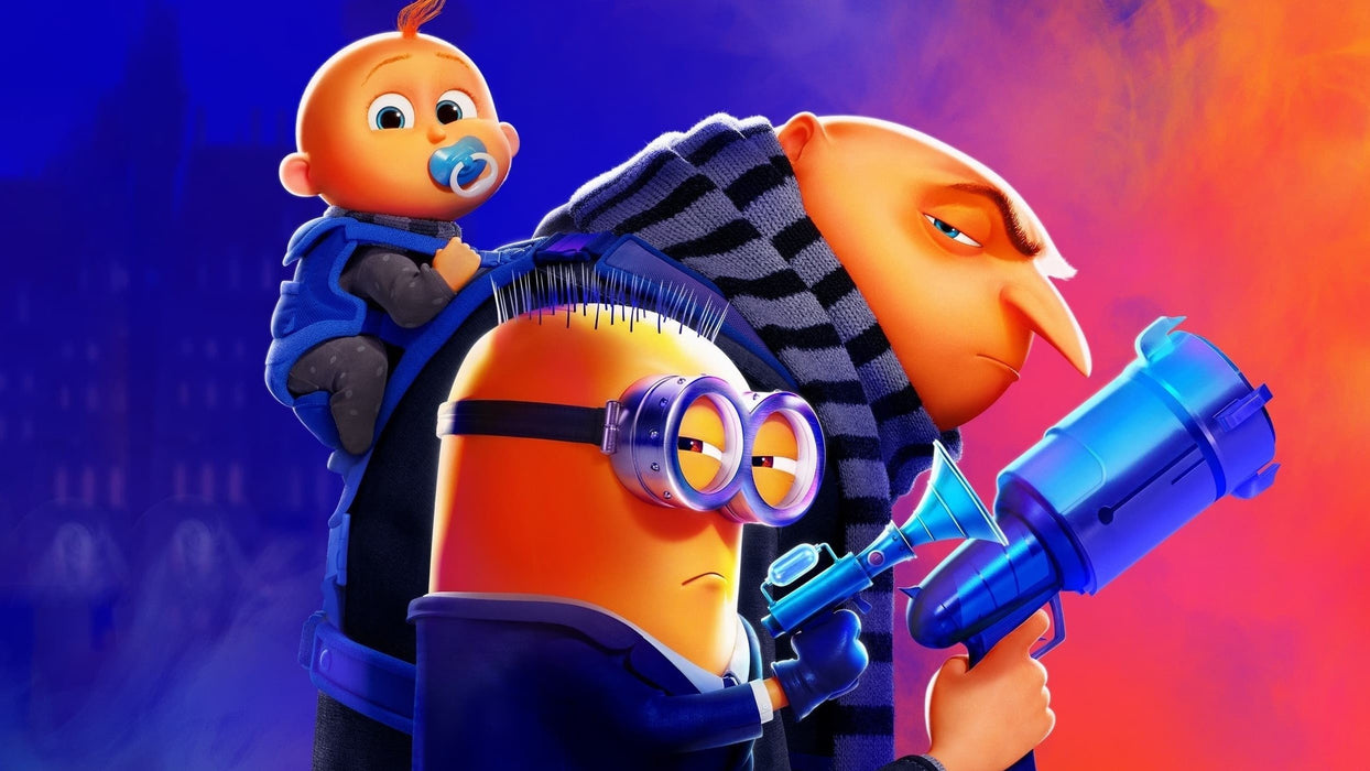 Despicable Me 4 (2024) DVD New Set [English Audio - Free Shipping]