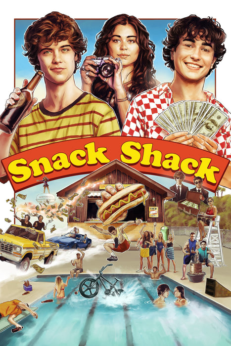 Snack Shack (2024) DVD New Set [English Audio - Free Shipping]