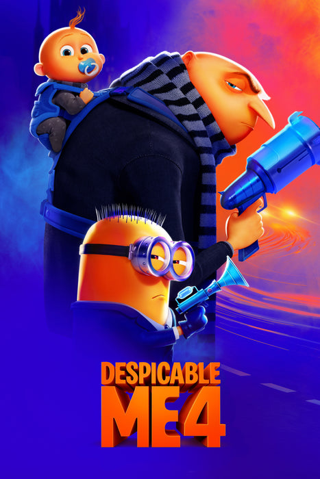 Despicable Me 4 (2024) DVD New Set [English Audio - Free Shipping]