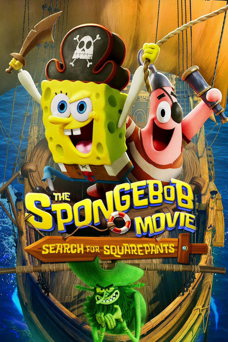 The SpongeBob Movie: Search for SquarePants (2025) DVD New Set - Adventure, Animation, Comedy, Family, Fantasy