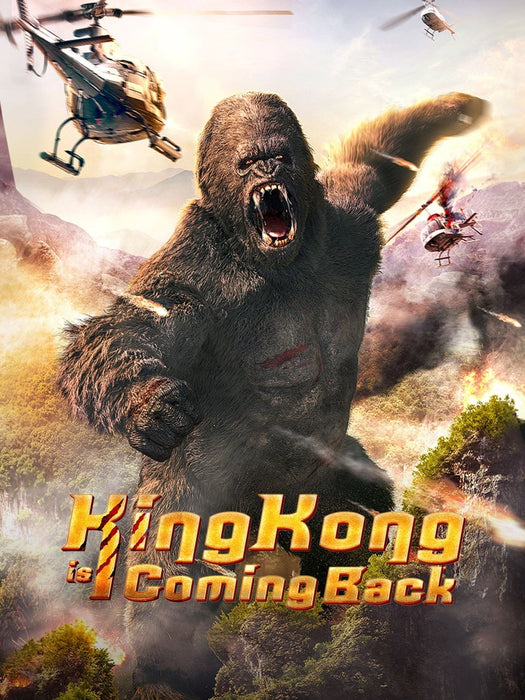 King Kong is Coming Back (2024) English Dvd Movie Box Set