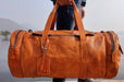 tan leather holdall mens 