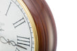 Wooden frame tripod clock