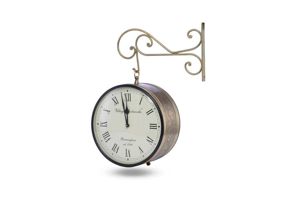 Vintage Double sided clock
