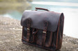 Rustic Leather briefcase for men