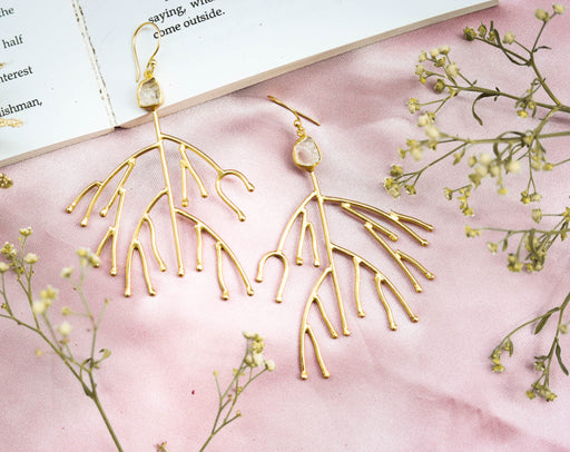 Tree Of Life Gold Earrings - Jewellery