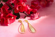 Gold Light Weight Earrings - Jewellery