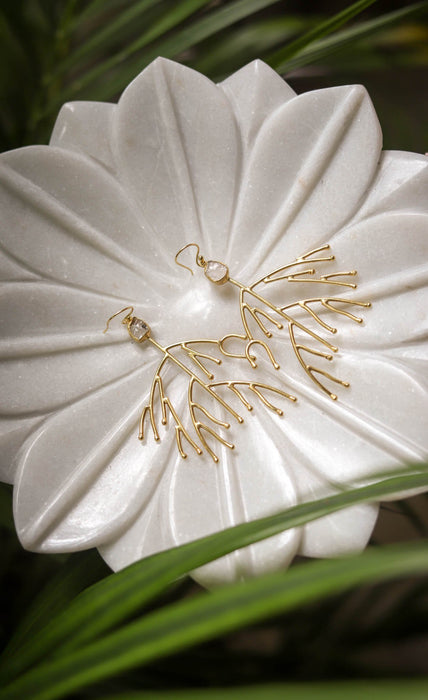 Tree Of Life Gold Earrings - Jewellery