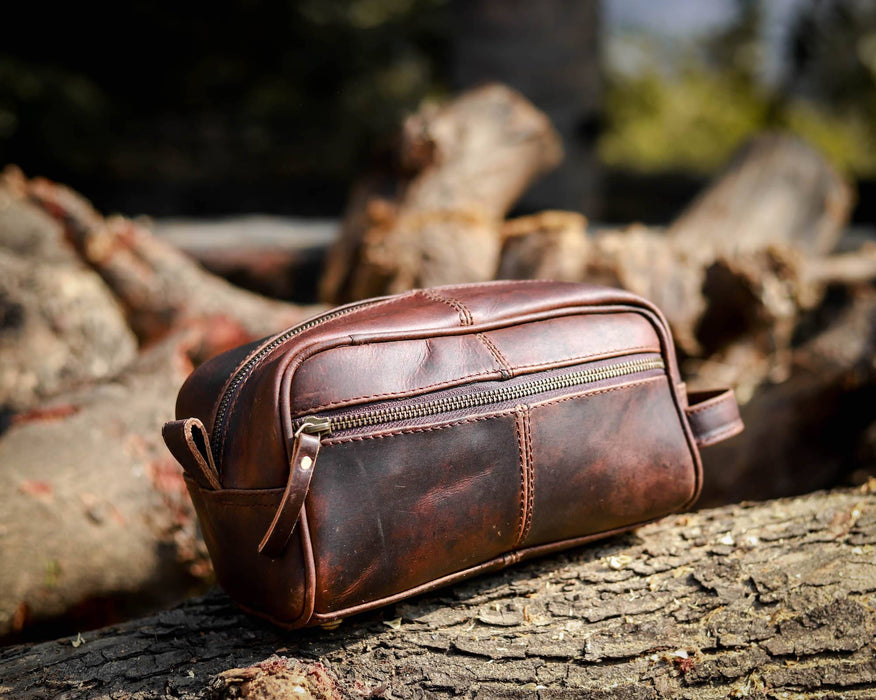 Wash Toiletry bag - Leather Goods