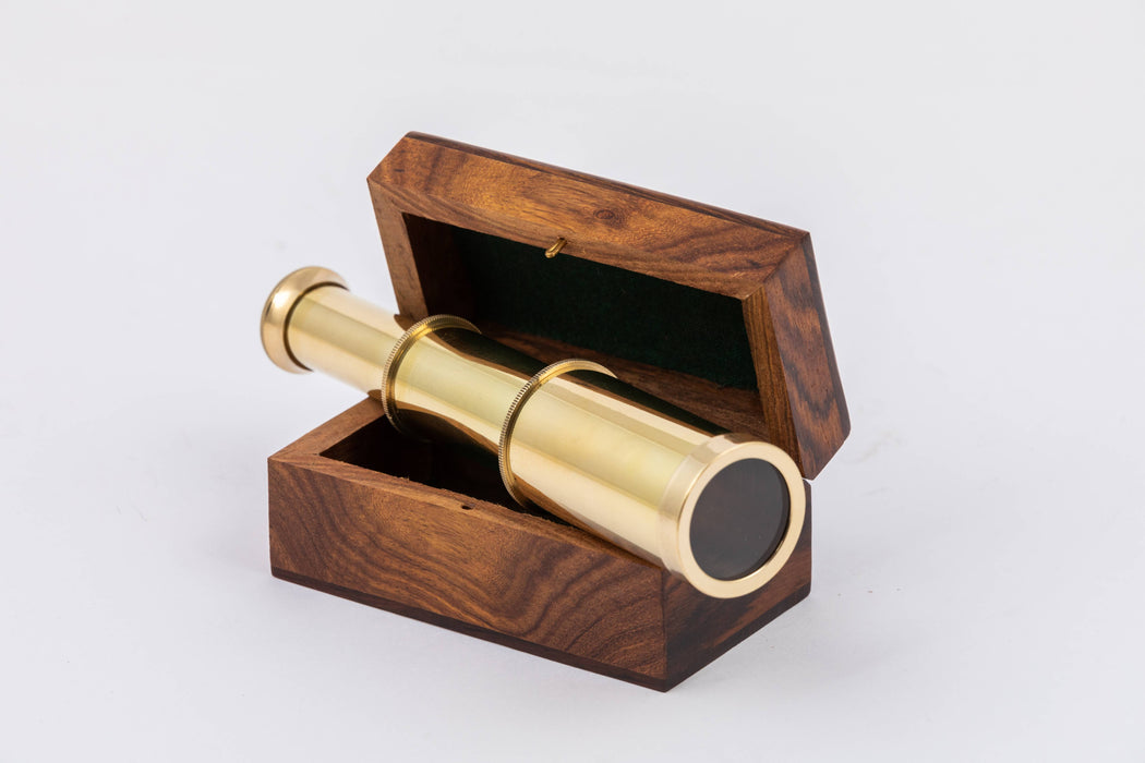 Looking for information on this brass telescope : r/Antiques