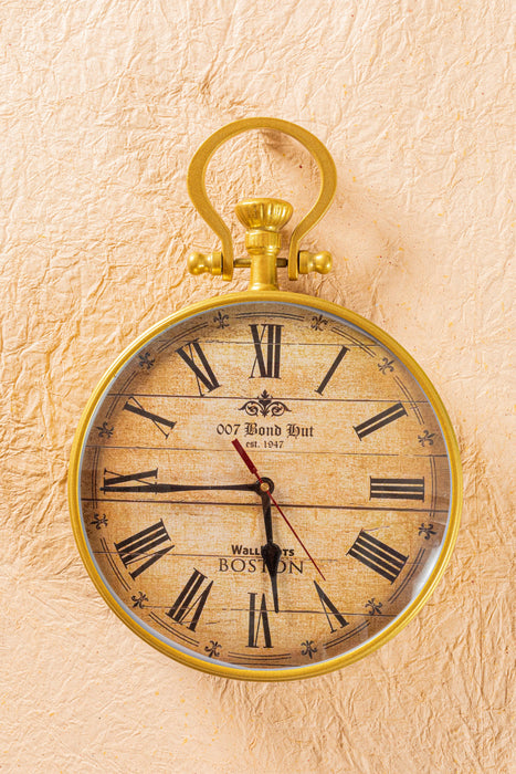 Small Vintage Wall Clock - Clocks