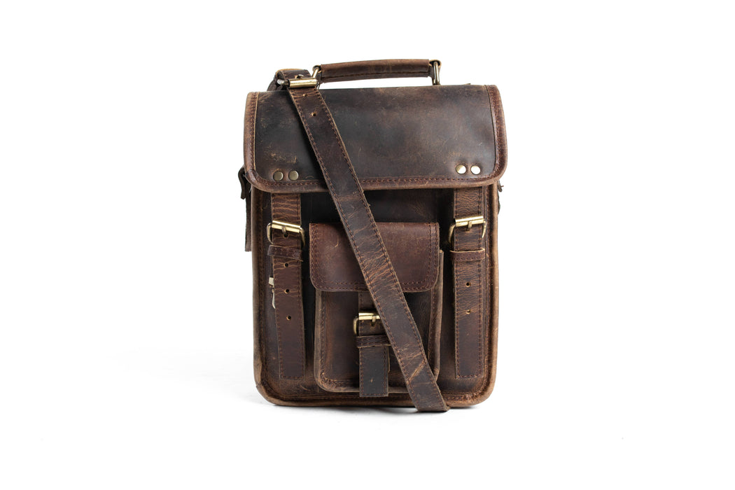 Leather Organiser Bag Leather Crossbody Bag Leather -  Norway