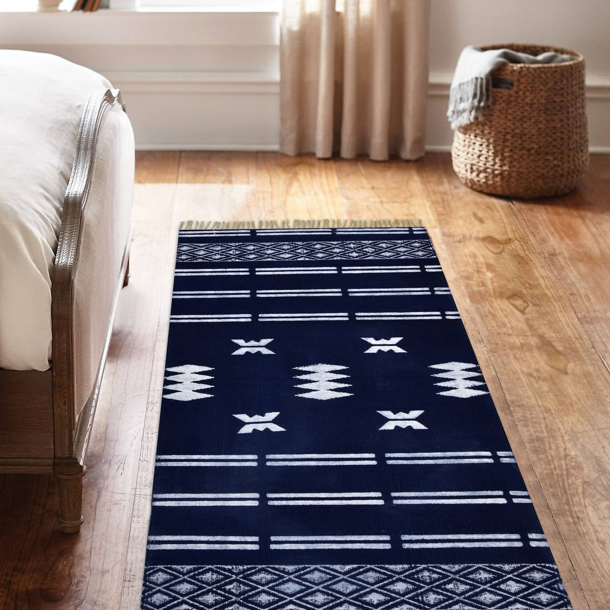 Blue Small Area Rug — The Handmade Store