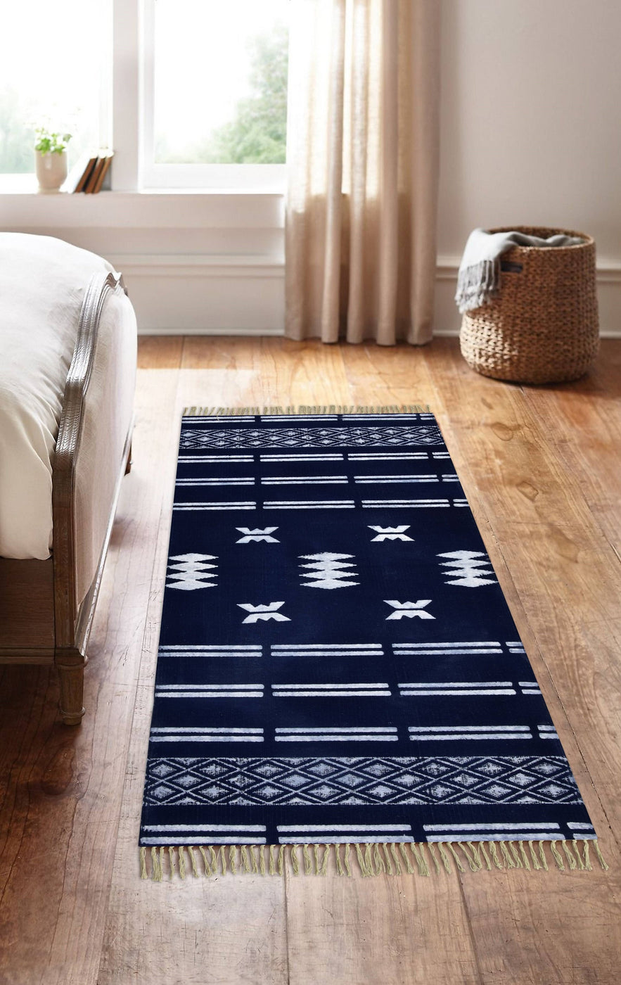 Blue Small Area Rug — The Handmade Store