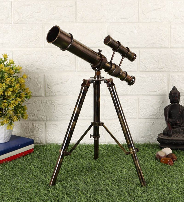 Vintage Brass Telescope Antique collectible Telescope With