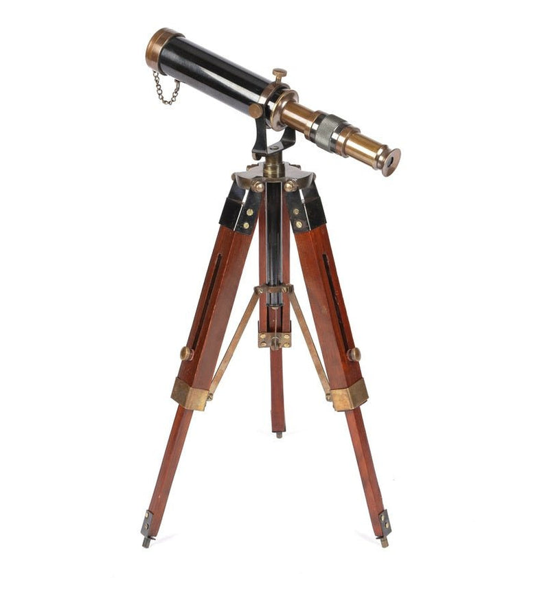 Vintage Brass Telescope With Tripod — The Handmade Store