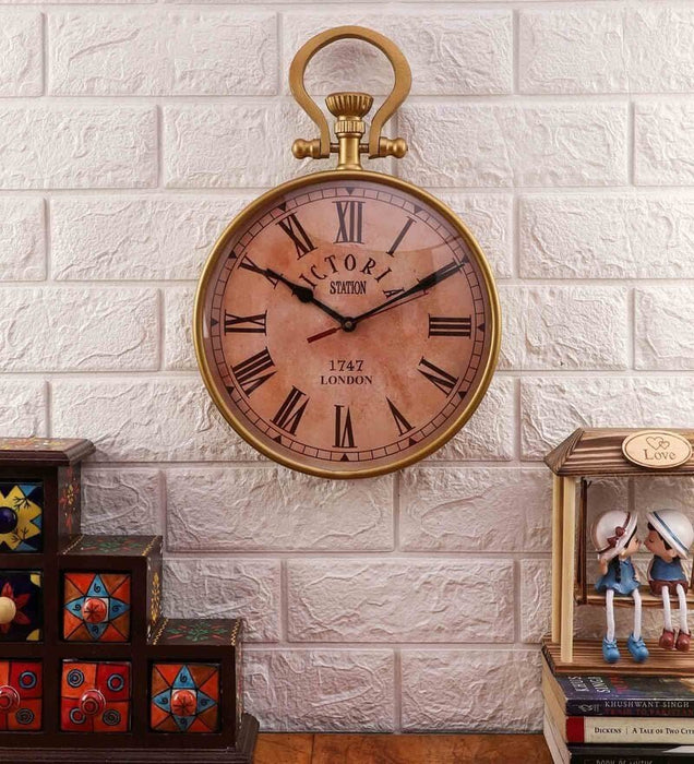 victorian wall clock 